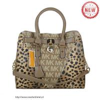 michael kors logo signature leopard groot bruin bakken Handtassen Prijzen xodso311